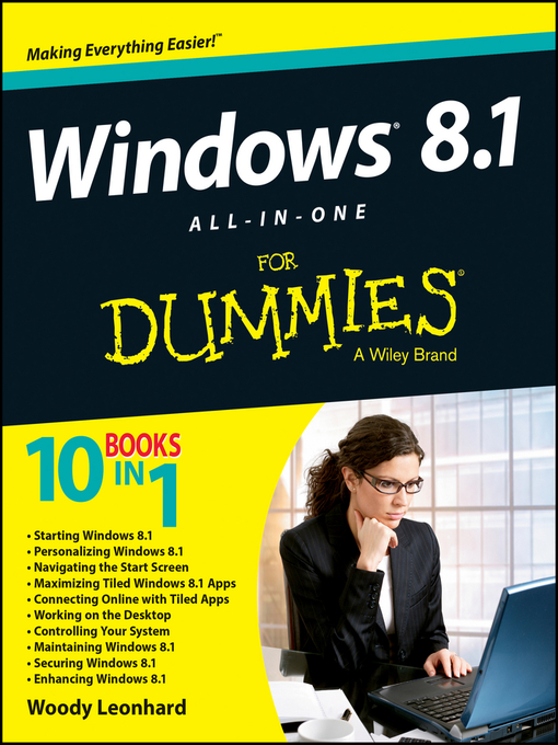 Title details for Windows 8.1 All-in-One For Dummies by Woody Leonhard - Available